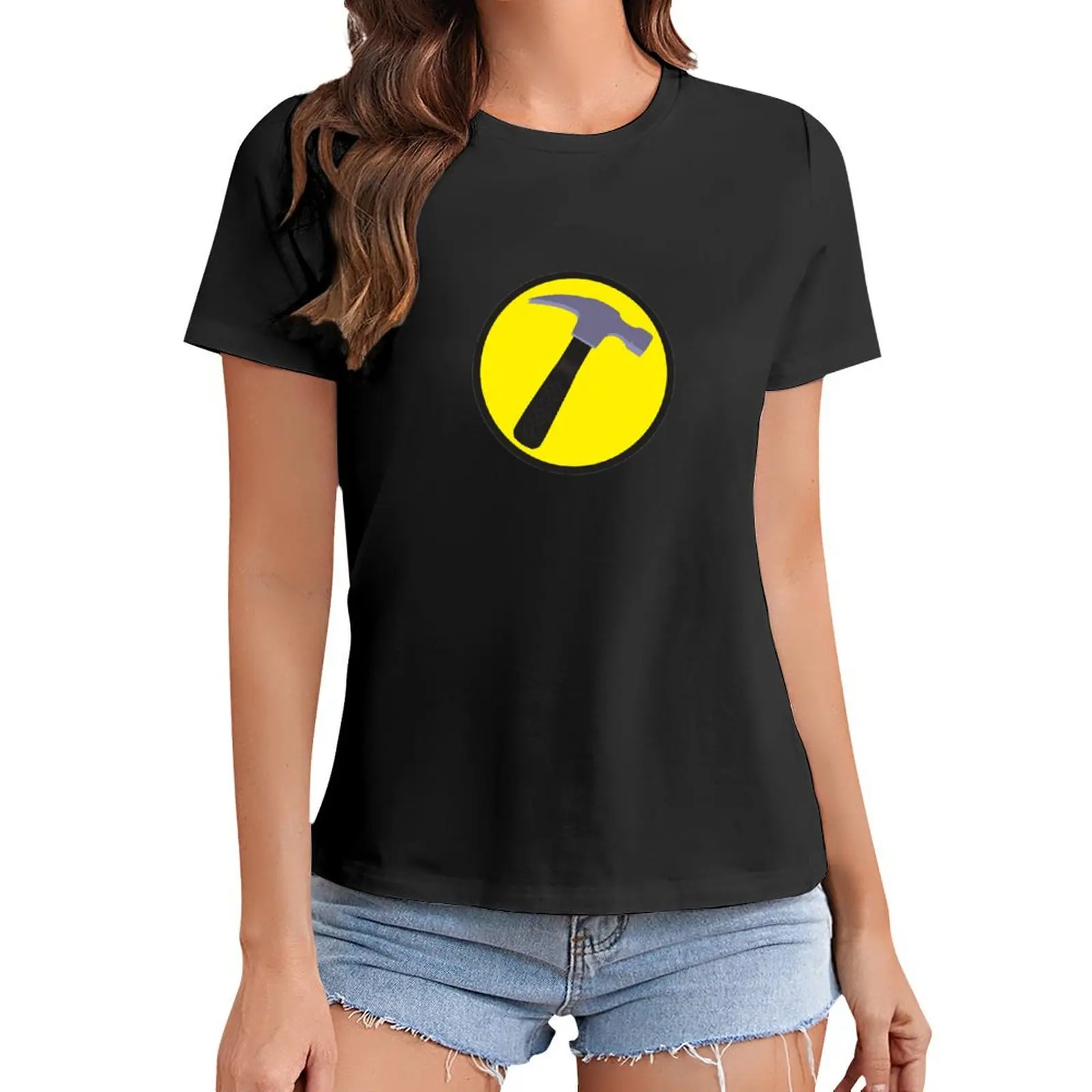 

Captain Hammer T-Shirt quick drying blacks Woman clothes