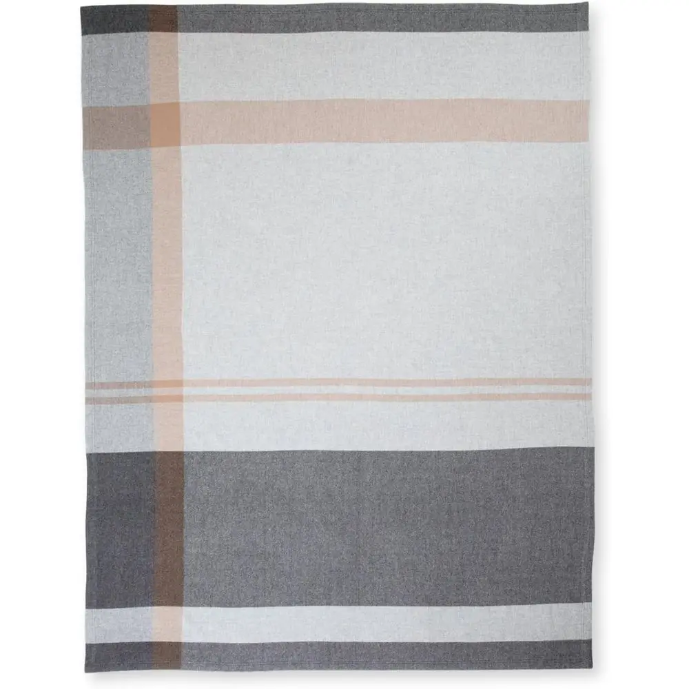 100% Pure Cashmere Throw Blanket for Couch, Sofa, & Bed, Ultra Soft Woven Cashmere Blanket Throw, Large Full Size 73”x53”, Gray
