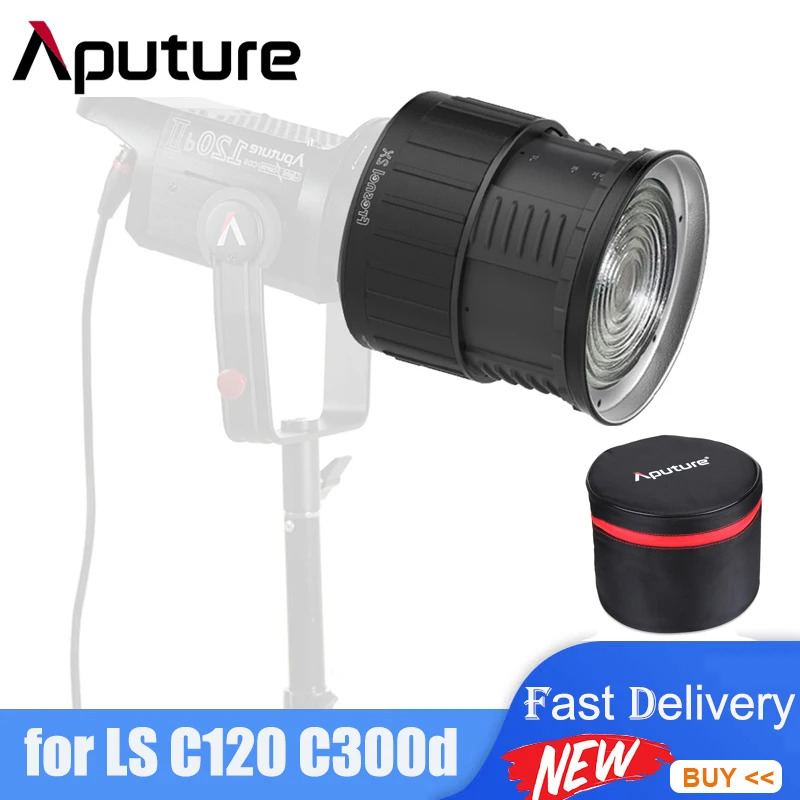 

Aputure Fresnel 2x Bowen-S Mount Light A Multi-Functional Light Shaping Tool Shape your Light for LS C120 C300d Video Light