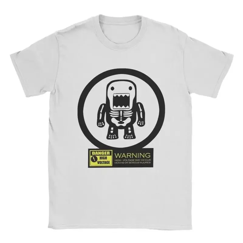Domo Kun Doll High Voltage T Shirt Men Funny 100 Cotton Round Collar