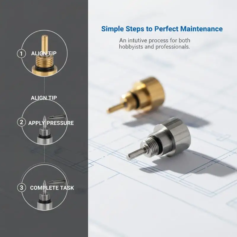 Rustproof Stainless Steel Watch Pusher Screw-in Chronograph Push Button for Watchmakers 4.0/4.5/5.0mm