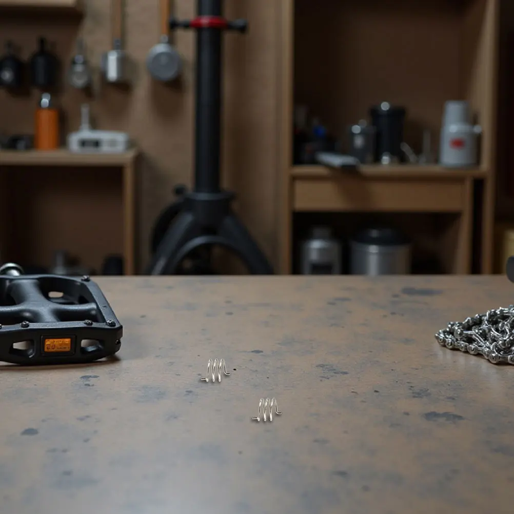 8Pcs Bicycle Disc Brake Spring Heavy Duty Steel Return Spring for Bike Brake Caliper Mount Road Cycling Safety Performance