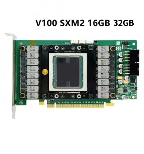 For NVIDIA Tesla V100 SXM2 16GB GPU Accelerator Card V100 SXM2 32GB SXM2 To PCIE Expansion Card