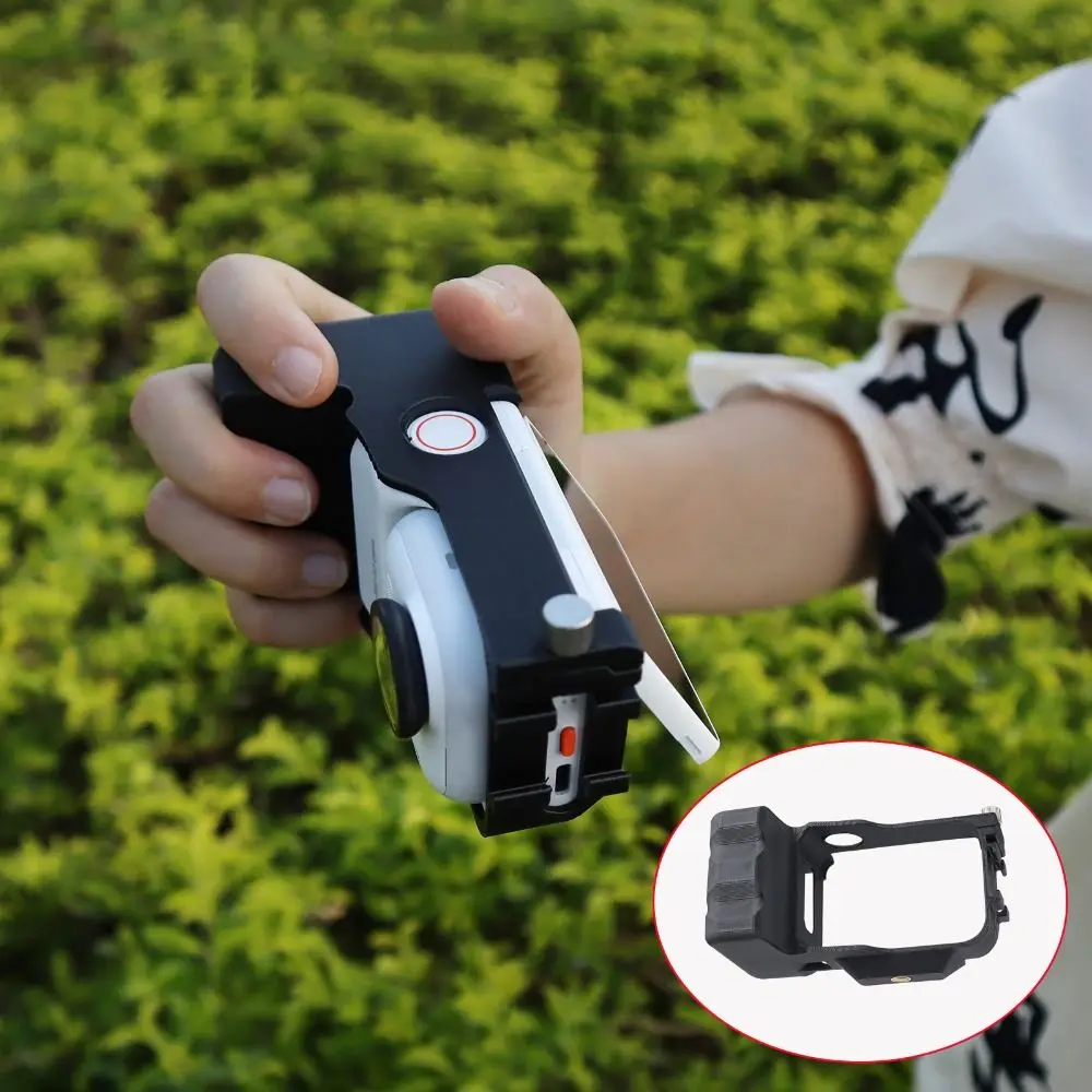 الإفراج السريع Xplorer قبضة عدة إطار الكاميرا واقية مريحة قبضة StreetGrip Vlog حامل ABS ل Insta360 الذهاب الترا