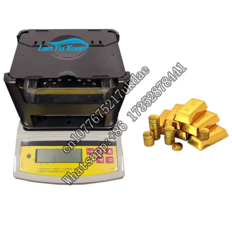 

Max.test weight 300g 600g 900g 1200g Gold Karat Purity Analyzer Testing Machine for Precious metals researching