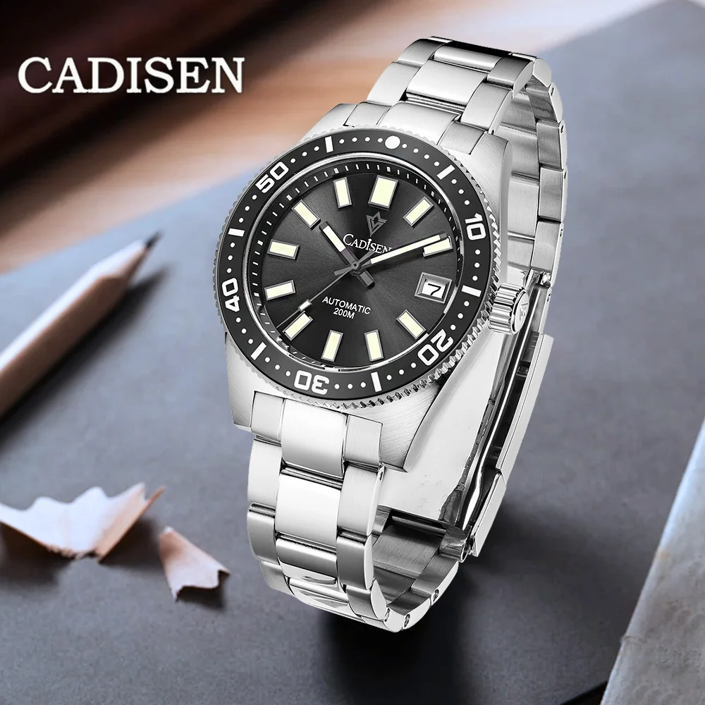 

2026 new design men's watch mechanical watch top luxury sapphire NH35A automatic watch sports men's waterproof luminous calendar