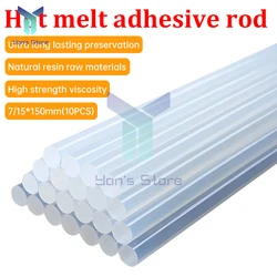 10pcs/Set 7mm/11mmx150mm EAV Hot Melt Glue Sticks Craft Hand Repair Tools for Glue Gun DIY Art Alloy Accessories