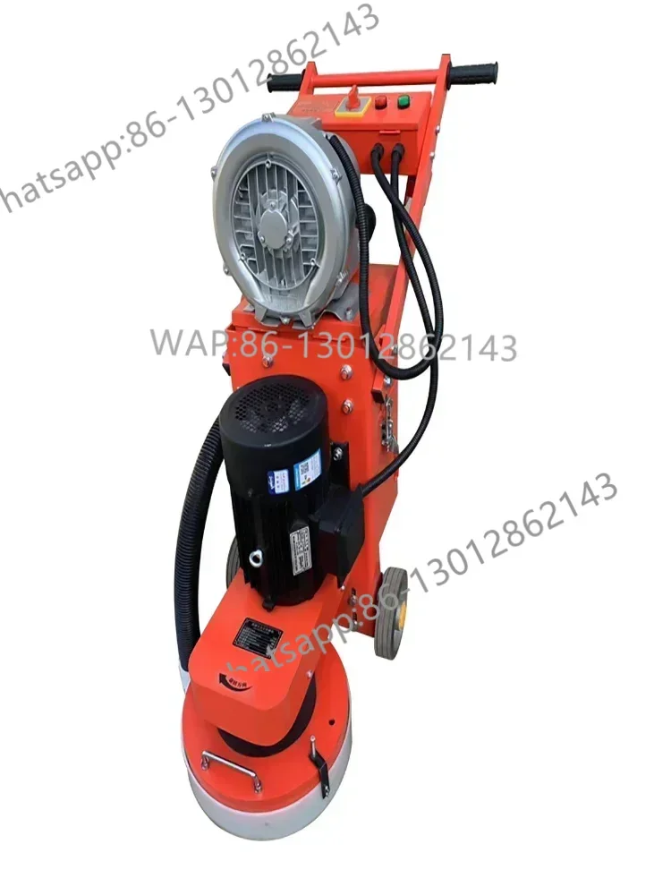 330mm Epoxy Floor Vacuuming Grinding Machine Floor Grinding Tools Concrete Grinder Polisher Adjustable Grinding Depth 380V/220V
