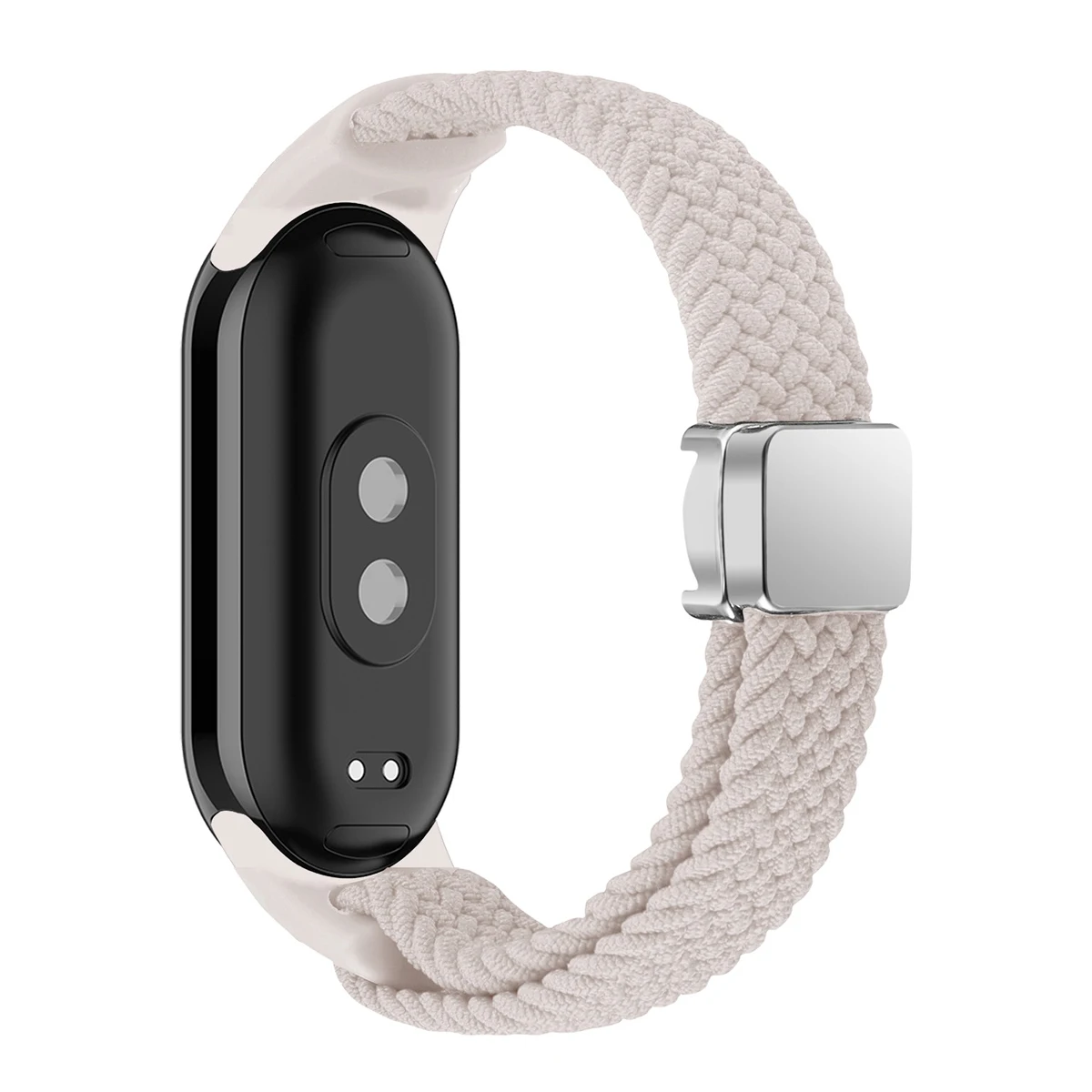 Нейлоновый эластичный браслет Solo для Xiaomi Mi Band 9, регулируемый плетеный браслет с магнитной застежкой для Mi Band 8, ремешок