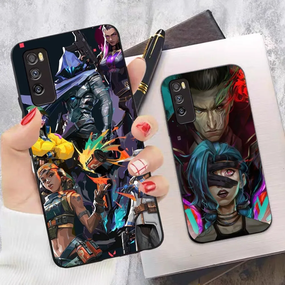 Game V-VALORANT Phone Case For Huawei Mate 10 20 30 40 50 lite pro Nova 3 3i 5 6 SE 7 pro 7SE