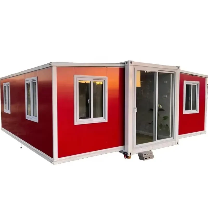 Supply Golden Supplier Light Steel Two Bedroom Shipping Flat Pack Foldable Quick Assembling Packing Box Container House