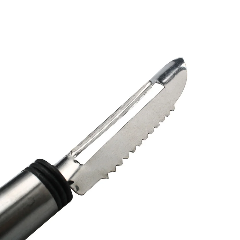 الفولاذ المقاوم للصدأ الخضار مقشرة القطاعة مجموعة 2 قطعة أداة المطبخ الفواكه البطاطس الجزر الخيار مقاومة للصدأ ملحق