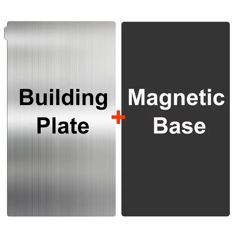 Elegoo Saturn 4 Ultra Resin Plate 224x129mm Flexible Steel Sheet Brunshed Surface + Magnetic Base for Saturn 2/3 Ultra Parts