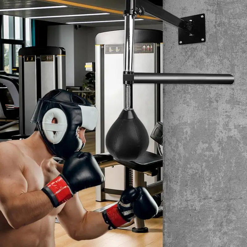 Boxing Rotational Bar Wall Mount Boxing Speed Trainer bar Rotational Stainless Steel Bar Training Equipment For boxing sports