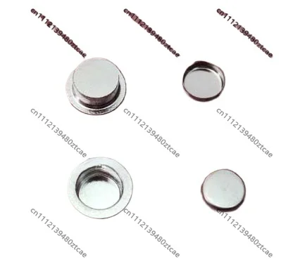 Aluminum Crucible DSC Sample Dish, Heat Resistant AL PAN, Professional Thermal Analysis Vesse100Pcs Lab Supplies