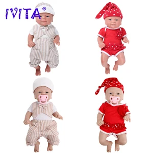 Ivita 100% Full Silicone Reborn Doll al por mayor de juguetes para bebés Realistas Viernes recién nacidos Baby Diy Pinturado Dolls Kit para niños Regalo 8 mejores juguetes de integridad de ventas - №8