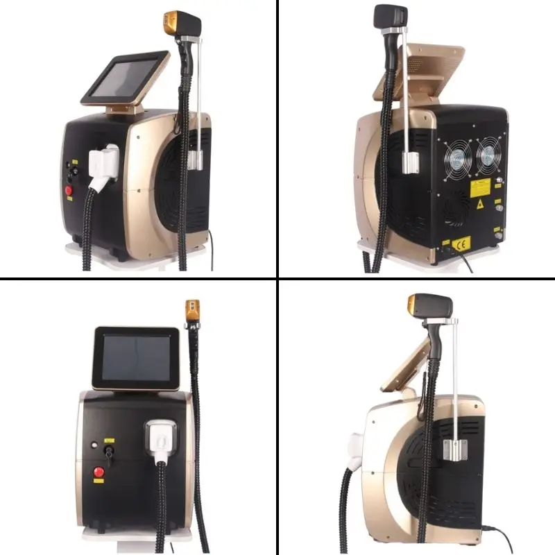 808nm Diodenlaser permanentes Haaren tfernungs gerät 755nm 808nm 1064nm Eis haaren tfernungs laser entfernen Haarmas chine