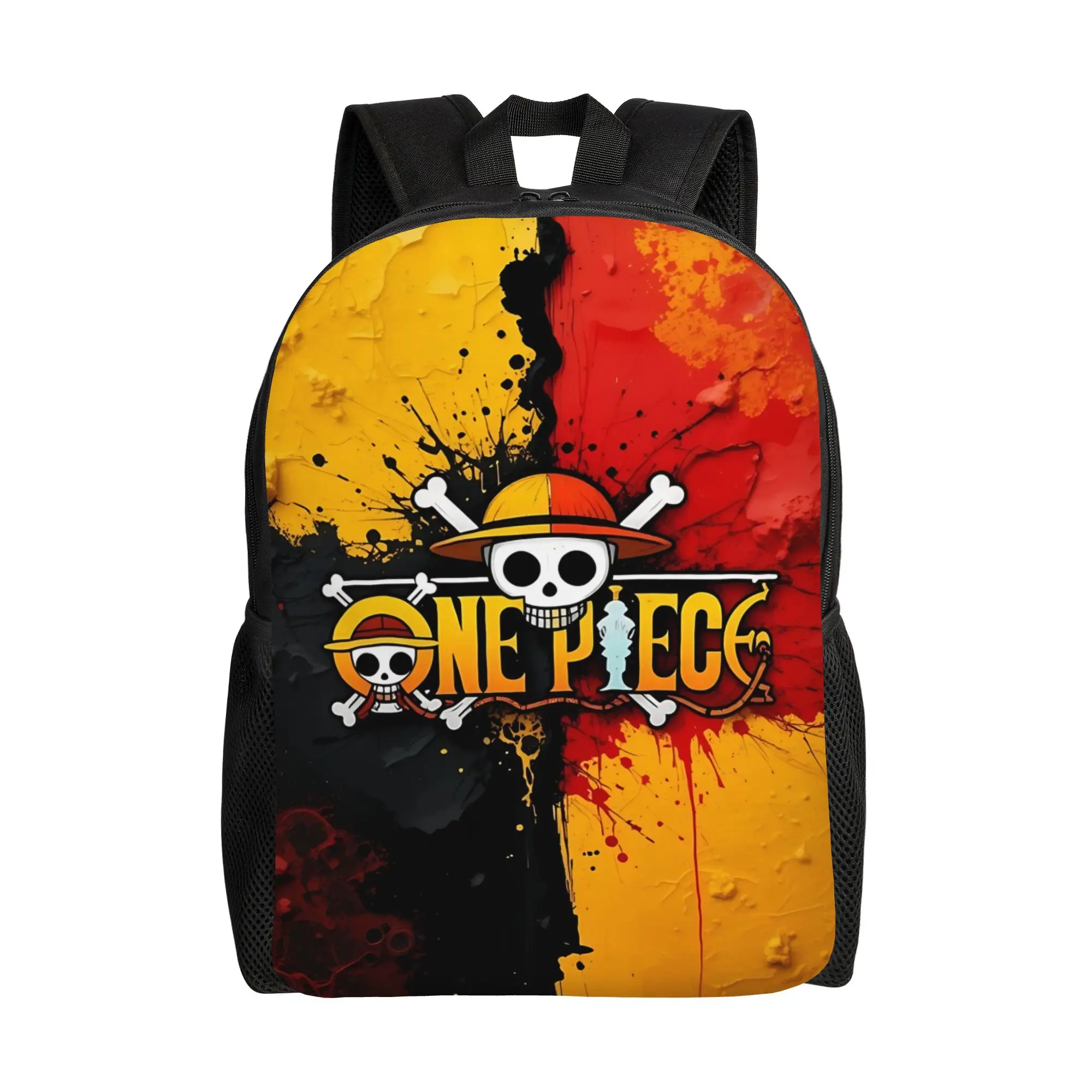 

1PC Fashion Backpacks One Piece logo Daypack funko Light Outdoor Sturdy Shoulder Rucksack