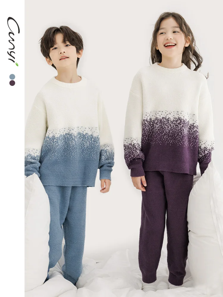 cun-pure-good-abbigliamento-per-bambini-set-di-vestiti-per-la-casa-nuovo-autunno-f-fce-adient-home-leisure-sle-fibra-di-poliestere