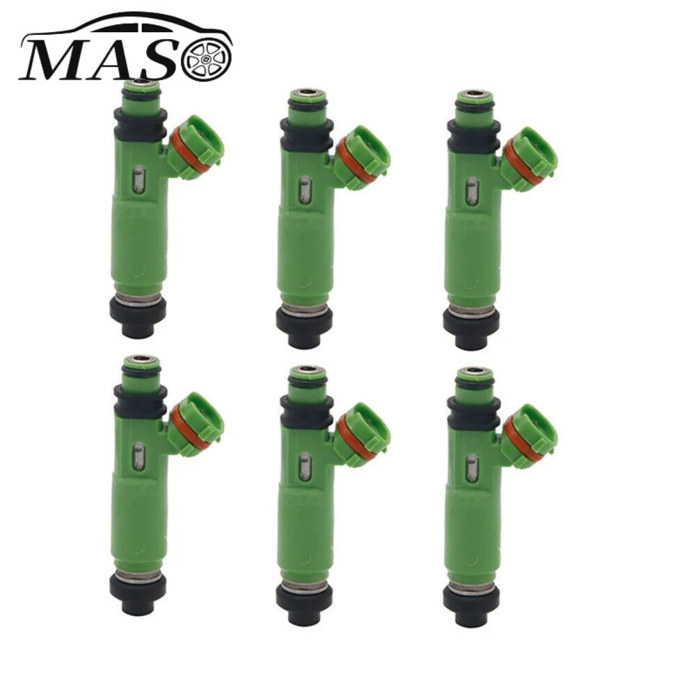 6Pcs Fuel Injector For Mitsubishi Pajero Montero Shogun Sport MD332733