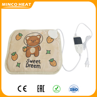 Minco Heat Waterproof Pet Electric Blanket Heating Mat Winter Warm Heating Sleeping Pad with Bite-resistant Pipe