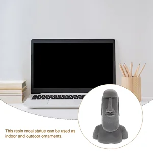 Roma paskalya adası dekorunun yaratıcılığı, ev mobilyası dekoru moai baş heykeli ve aksesuarları moai heykelinin en çok satan 8 ürünü-no. 6