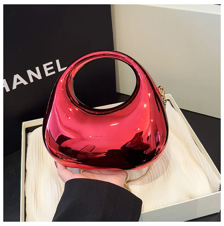 Mini Damen-Partytasche, Trendige Modische Clutch aus Acryl, Lippenstift- und Münzengeldbörse, Schulter- und Umhängetasche – Detail 39