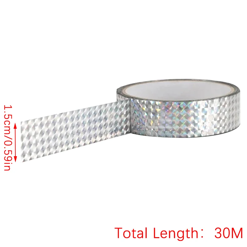 30M Ritmische Gymnastiek Ring Decoratie Holografische Glitter Tape Artistieke Hoops Stick Stickers Flash Tape DIY