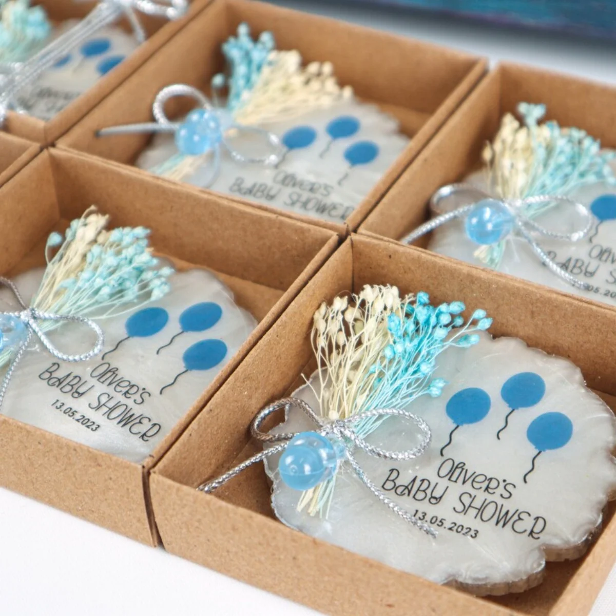 Epoxy Resin Magnet, Baby Shower Favors for Guests in Bulk, Baptism Favors, Birthday Magnet Favors, Baby Sprinkle Favors, Communi