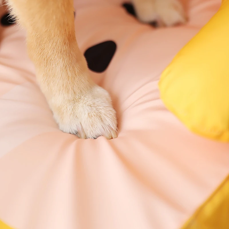 Camas de verano para perros pequeños, alfombrilla refrescante para gatos, cama para cachorros y gatitos, fácil de limpiar, antideslizante, cojín inferior impermeable para gatos