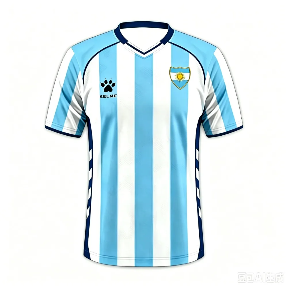 Argentina Soccer Jersey 2026, Youth Football Shirt for Boys and Girls, Argentina Soccer Jersey for Kids Game Day Gift