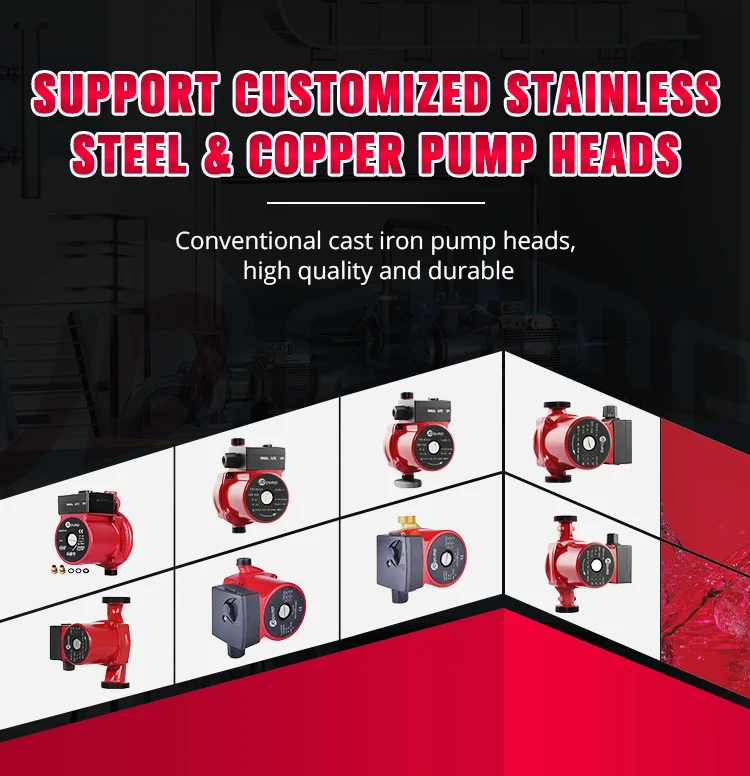 WPA15-110 AC110/230v Hot/Cold Water Heater Circulating Pump System Automatic Booster Pump view 6