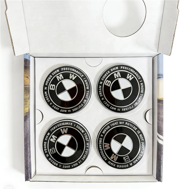 4Pcs 56MM 68MM Floating Wheel Center Caps for BMW E46 E36 E39 E34 F10 E90 F30 E60 F30 E53 E30 E92 E87 X1 X2 X3 X5 X6 M3 M4 M5 M6