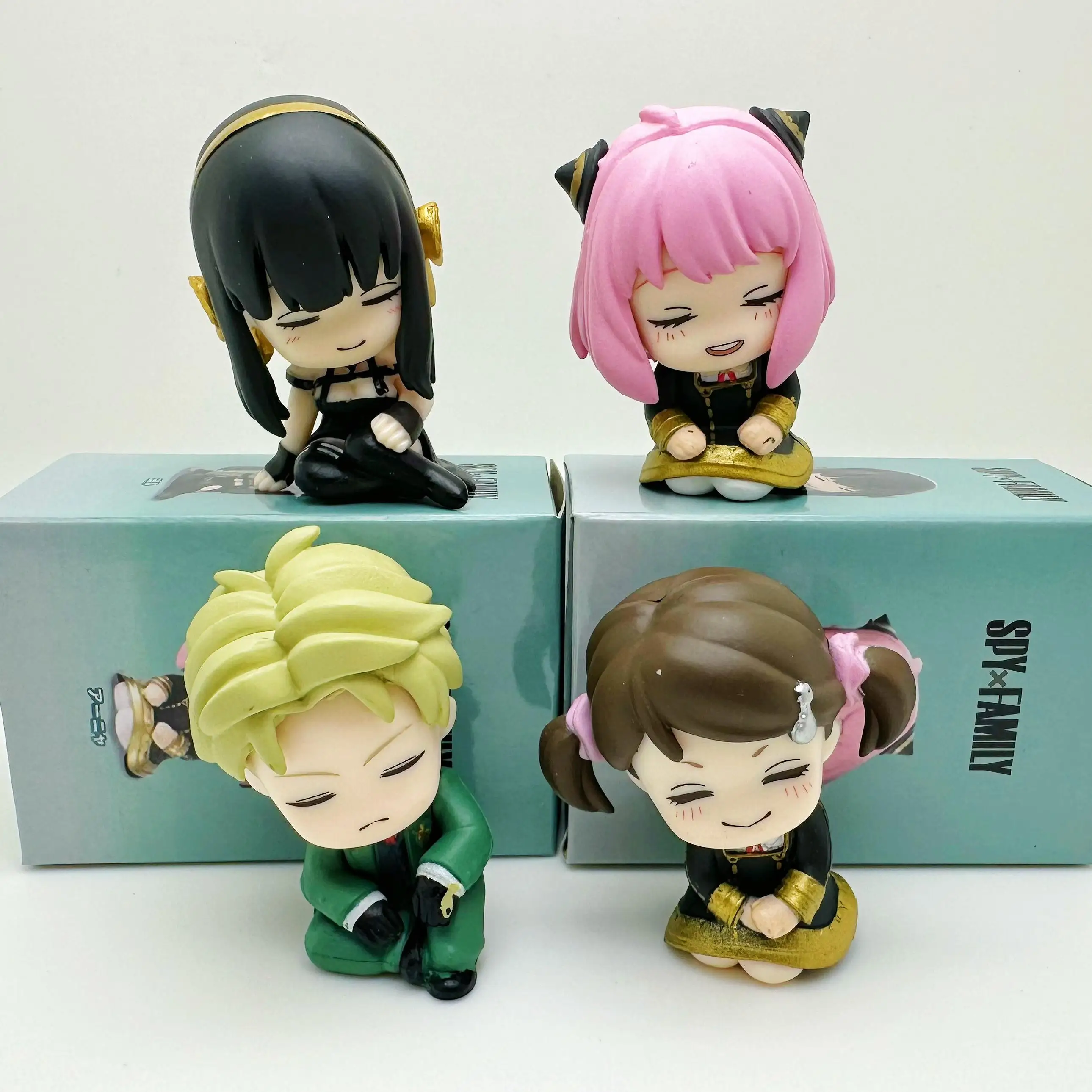 

Spy Family Sleepy Series Blind Box Anya Becky Twilight Yor Anime Figures Cute Collectible Set Kids Toys Girls Birthday Gifts