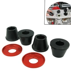 2pcs Motorcycle Handlebar Clamp Mount Bushings Cone for KXF,CRF,YZF,RM,Dirt,Pit,Off-road,Motorbikes Handle Bar Riser Bushing Kit