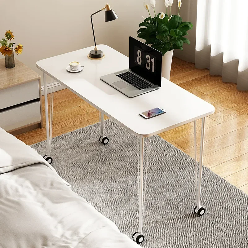 Modern Mobile Lift Computer Laptop Desk Study Table Height Adjustable Computer Desk Lap Bed Gaming Tray Bed Desk Work Furniture