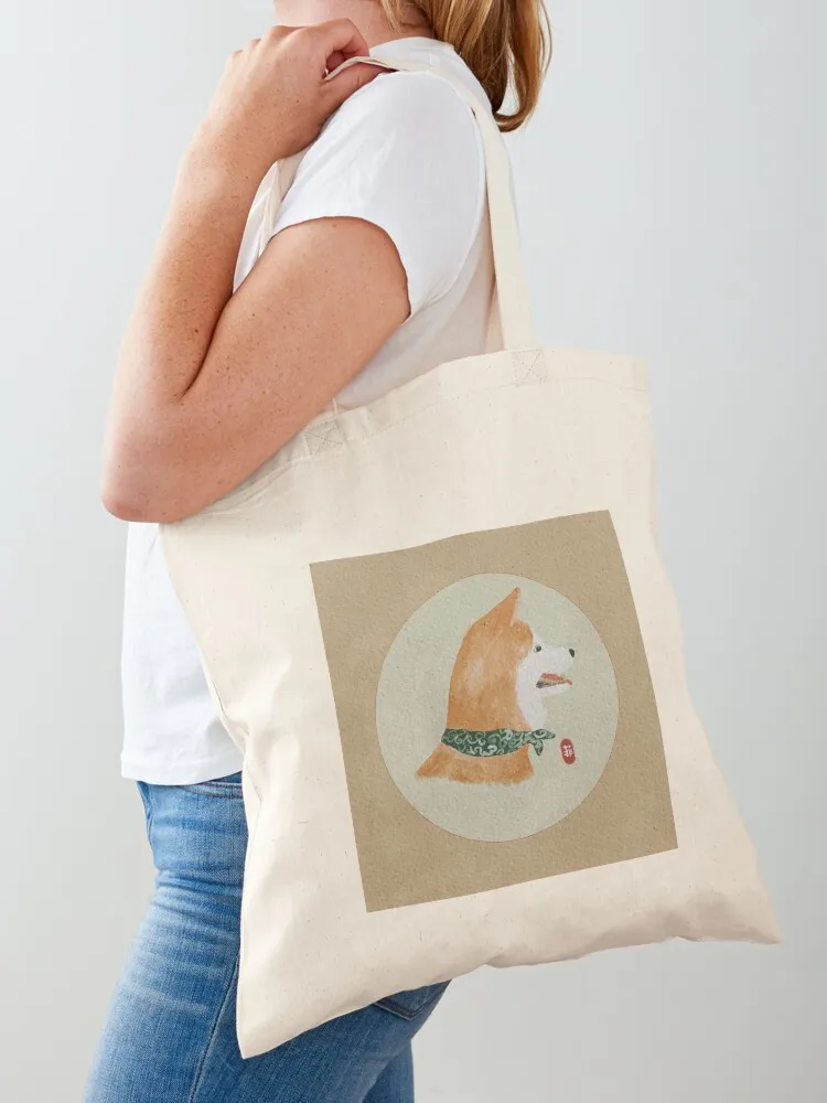 

Shinji -Shiba inu Tote Bag Canvas bag Reusable bags Canvas bag for women Eco