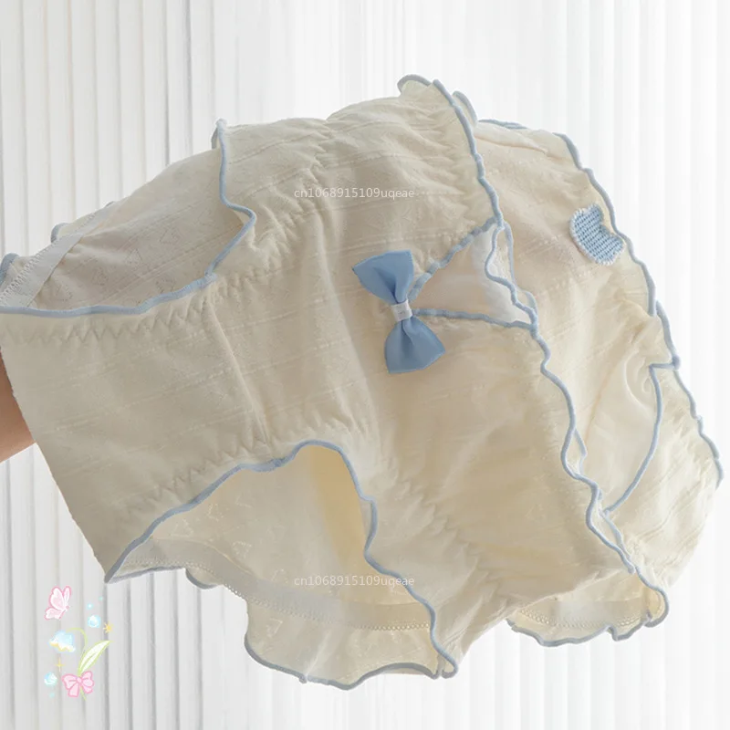 جديد لطيف الحب القطن سراويل للنساء الملابس الداخلية طباعة اللباس الداخلي الفتيات ملخصات تنفس لينة السروال الإناث مثير الملابس الداخلية