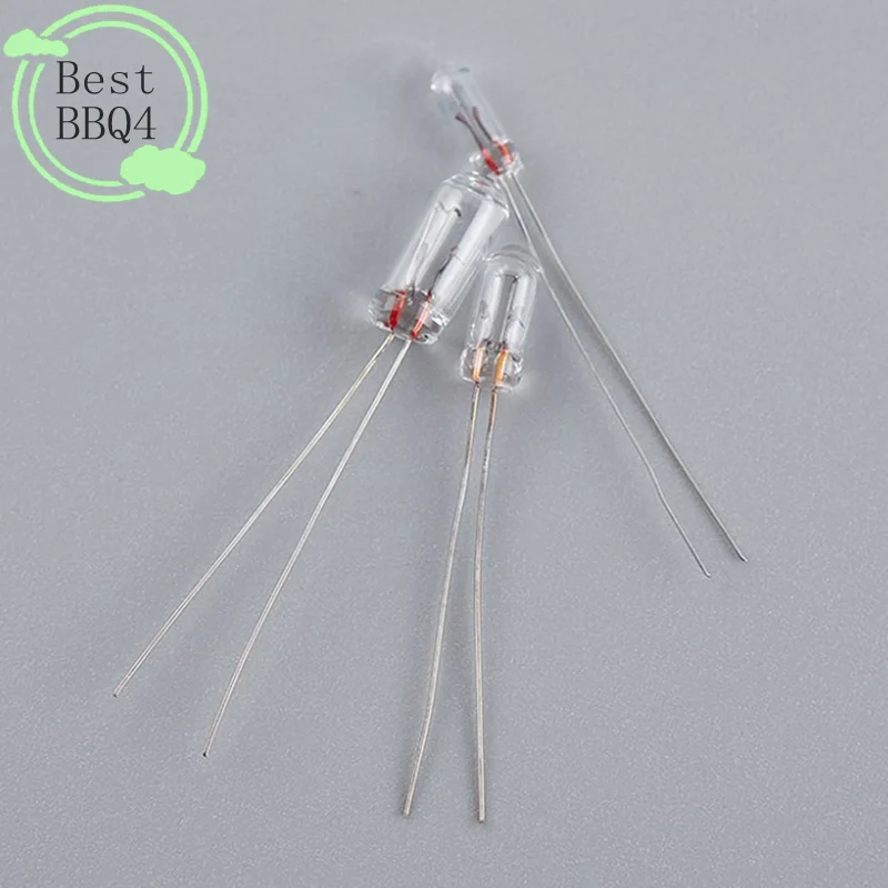 BBQ4 25PCS 5mm 4mm 3mm Clear 12V Mini Bulb of Wheat Rice Bulbs Switch Button Bulbs Indicator Bulb Tungsten Lamp