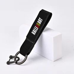 Car Keyring Gift Keychian Holder For Mitsubishi Ralliart Outlander Lancer X EX ASX Pajero L200 Colt Eclipse Triton Delica Galant