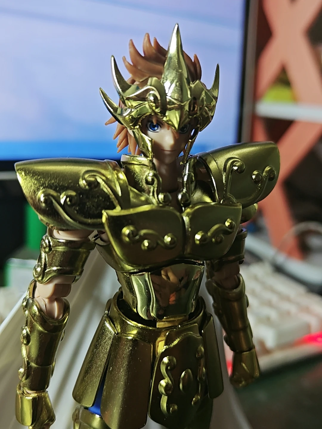 St Model Saint Seiya Myth Cloth Ex Leo Regulus Lc The Lost Canvas Gold Saint Knights Of The Zodiac Saint Action Figure Model Toy