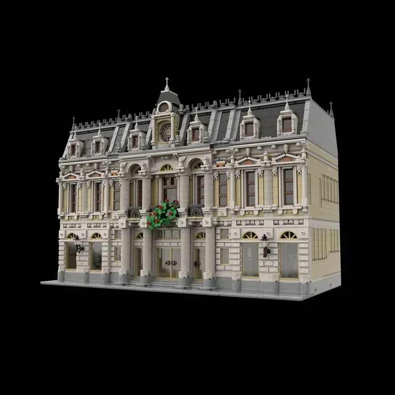Moc Mattoni da costruzione Modello Street View La tecnologia di costruzione dell'Opera reale Blocchi modulari Giocattoli Set fai da te Assemblaggio Giocattoli di costruzione