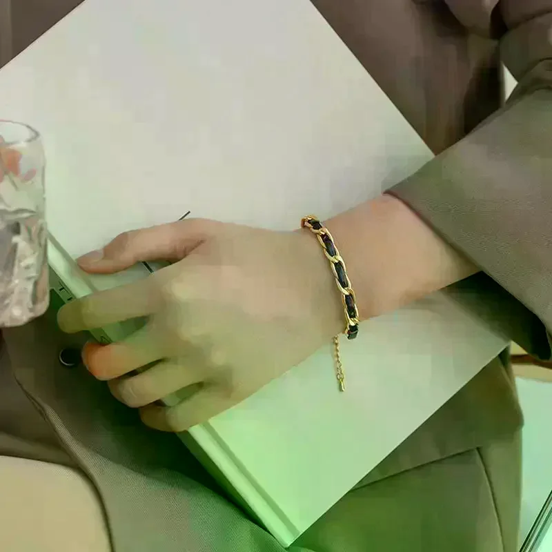 

Titanium Steel Bracelet Fashionable Bracelet Jewelry High-End Feel For Women