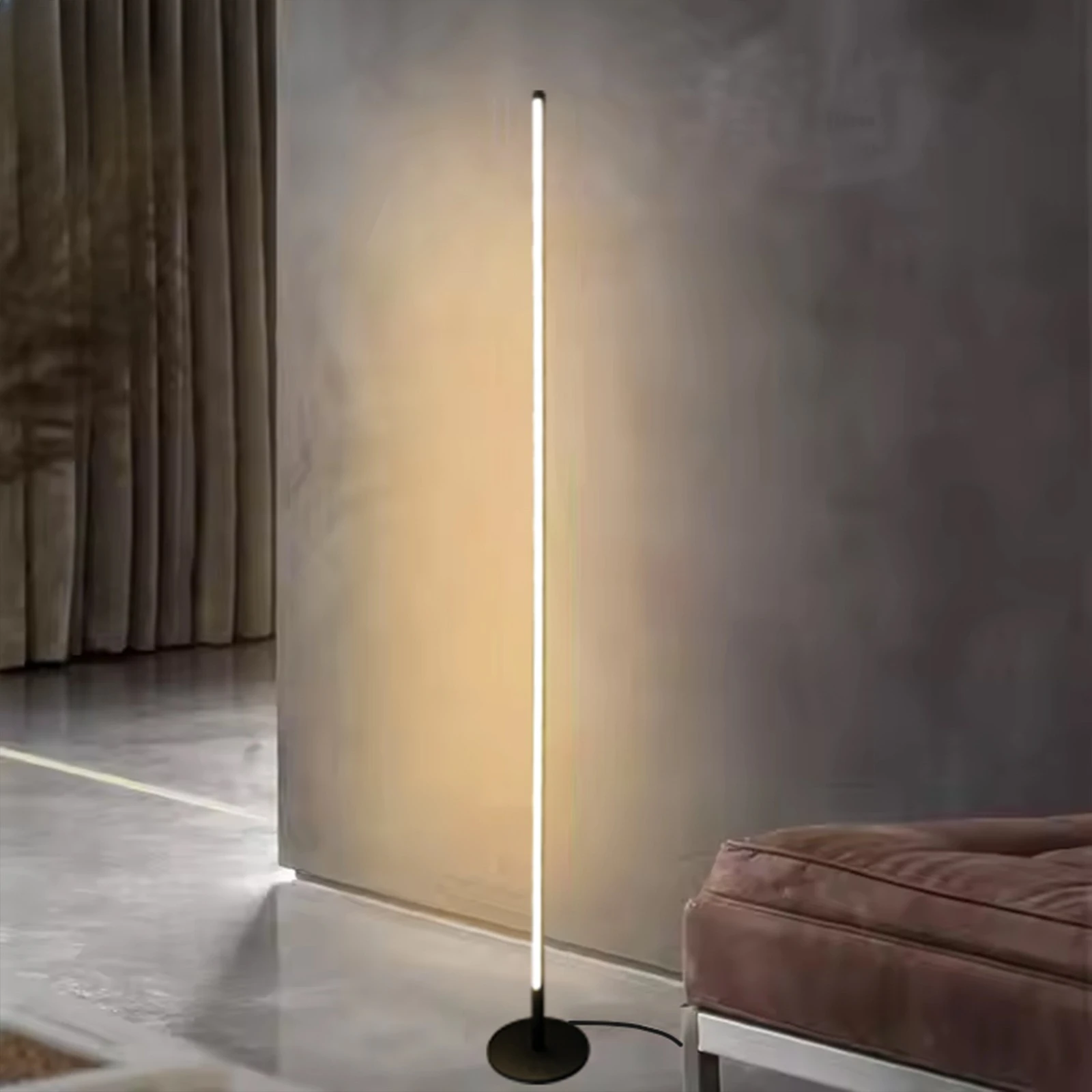 

Hotel Creative Sofa Bedroom Bedside Home Atmosphere Light Nordic Modern Decorative Led Floor Lamp Design on Living Room