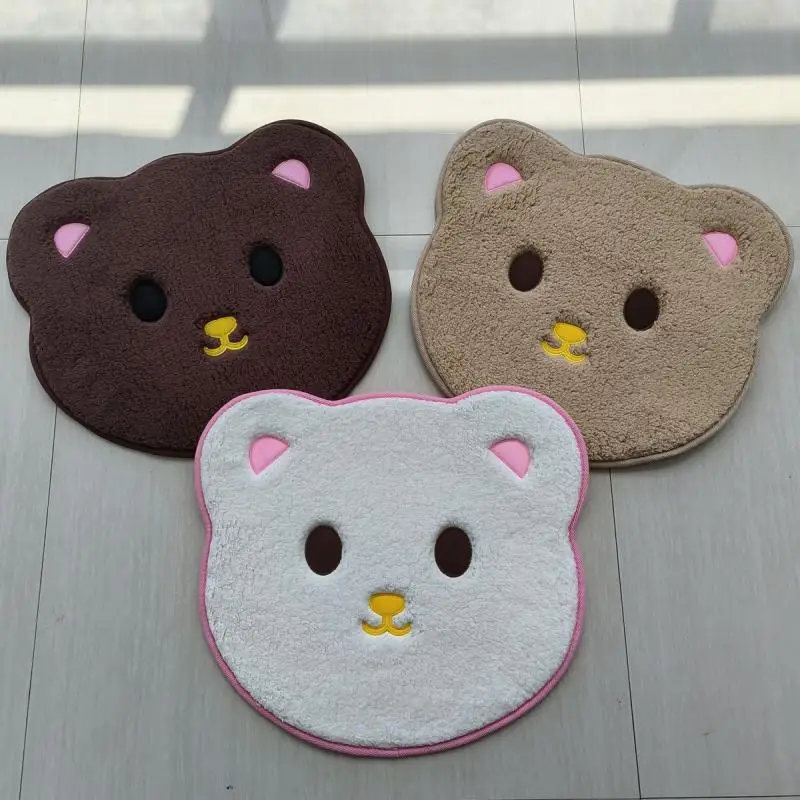 Sanrio Hello Kitty Designer Plush Rug Soft Doormat Floor Mat Carpet Home Living Bath Room Anti Slip Imitation Cashmere Gifts