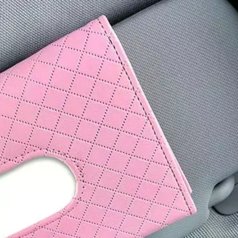 Car Visor Tissue Holder, Sun Visor Napkin Holder Backseat Tissue Case, Premium Car Tissue Box For Car, Car Tissue Holder