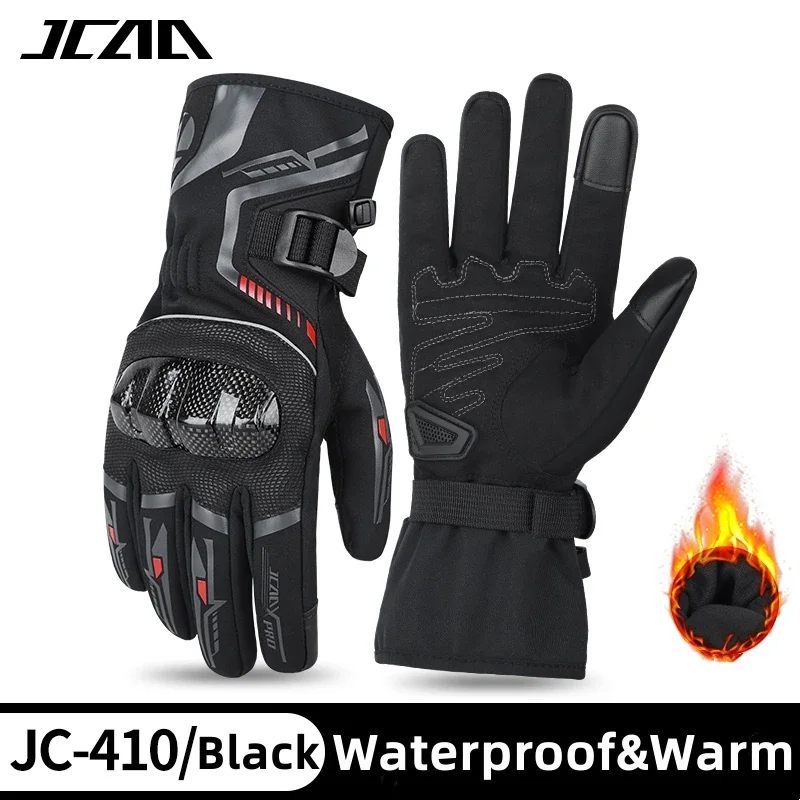 Autumn Winter Motorcycle Gloves Waterproof Keep Warm Guantes Moto Men Motorbike Riding Gloves Touch Screen Moto Motocross Gloves