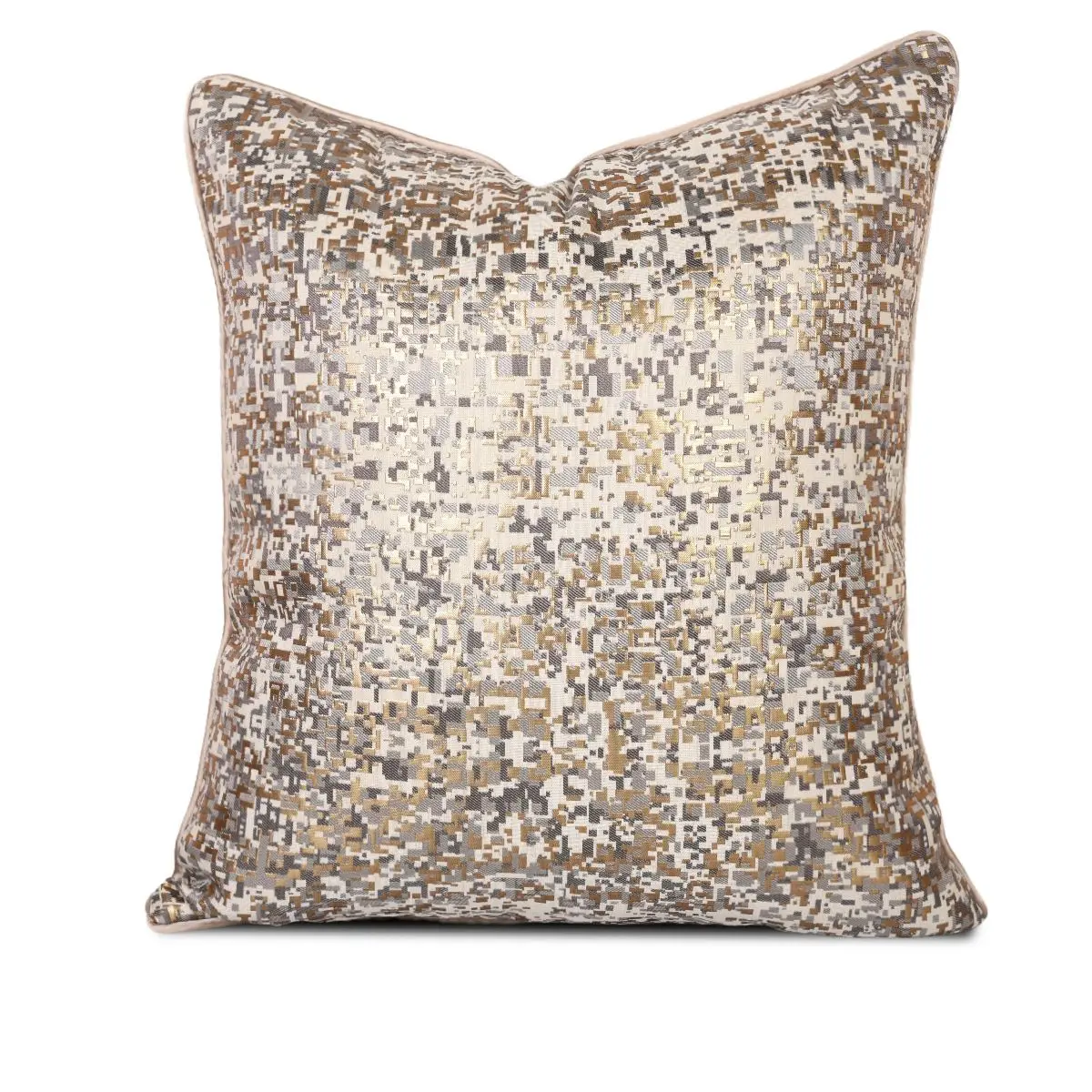 Design Luxury Sofa Cushion Cover Golden Geometric Pillow Covers for Home Sofa Decoration 30x50 45x45 50x50 60x60cm