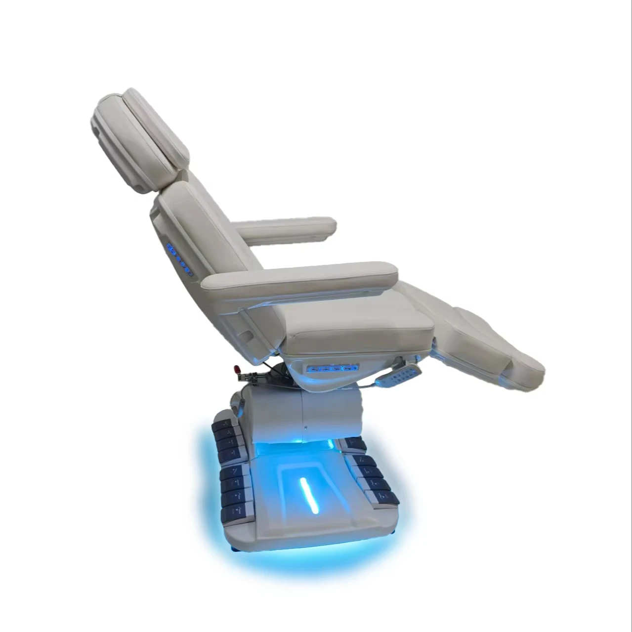 &c Luxury Modern Treatment Bed Electric Height Adjustment Safety Lock Medical Aesthetic 3 Motor Electric Control Memory Preset