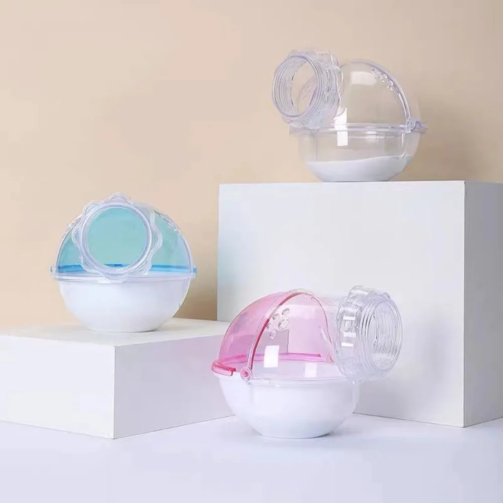 

External Pet Supplies Spherical Bathtub Bath Sandbox Hamster Villa Hamster Toilet Sauna Room